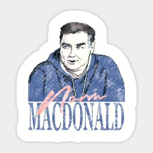 Norm MacDonald Vintage Sticker